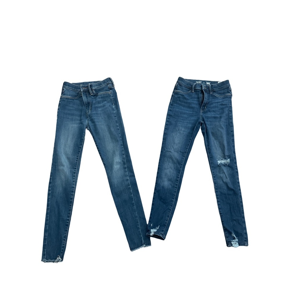 Old Navy Blue Denim Skinny Leg Jeans